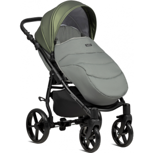 Универсальная коляска Tutis Novo 2в1 Olive с накидкой на ноги
