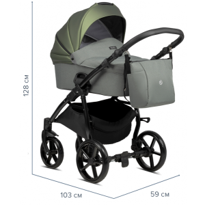 Универсальная коляска Tutis Novo 2в1 Olive параметры
