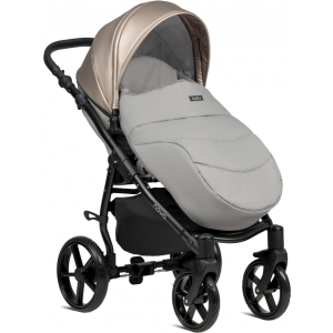 Универсальная коляска Tutis Novo 2в1 Warm Grey с накидкой на ноги