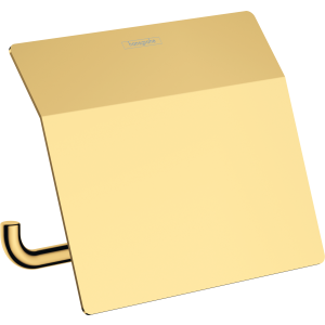 Держатель для туалетной бумаги Hansgrohe AddStoris полированное золото