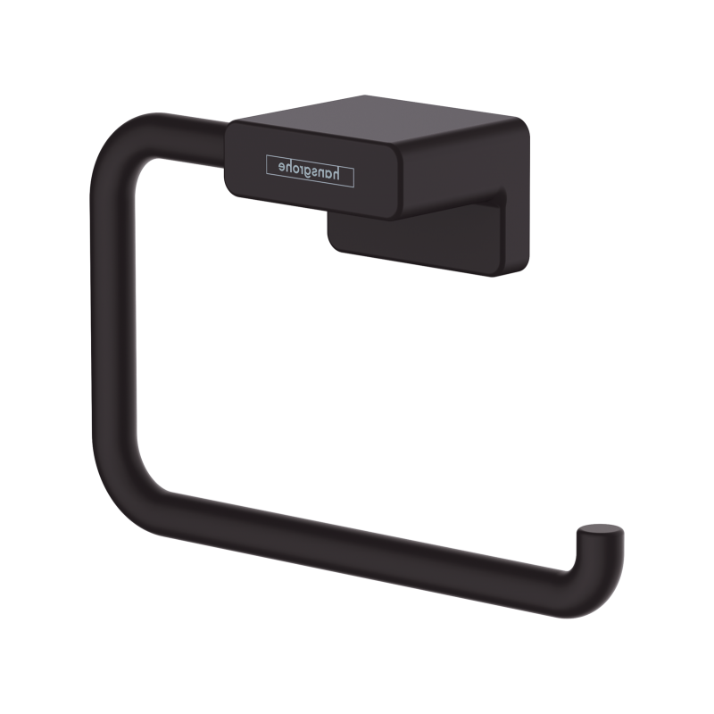 Держатель для туалетной бумаги Hansgrohe AddStoris черный - общий вид