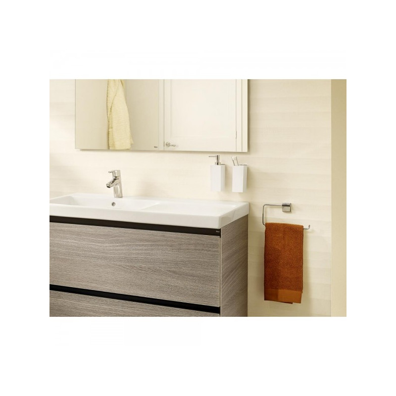 Стакан для зубной щетки и пасты Roca Rubik - в интерьере