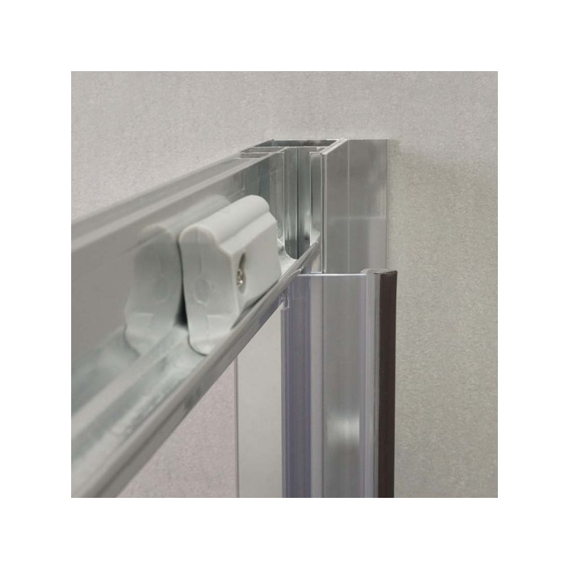 Душевая дверь Omnires Bronx 120 S2050 профиль внутри