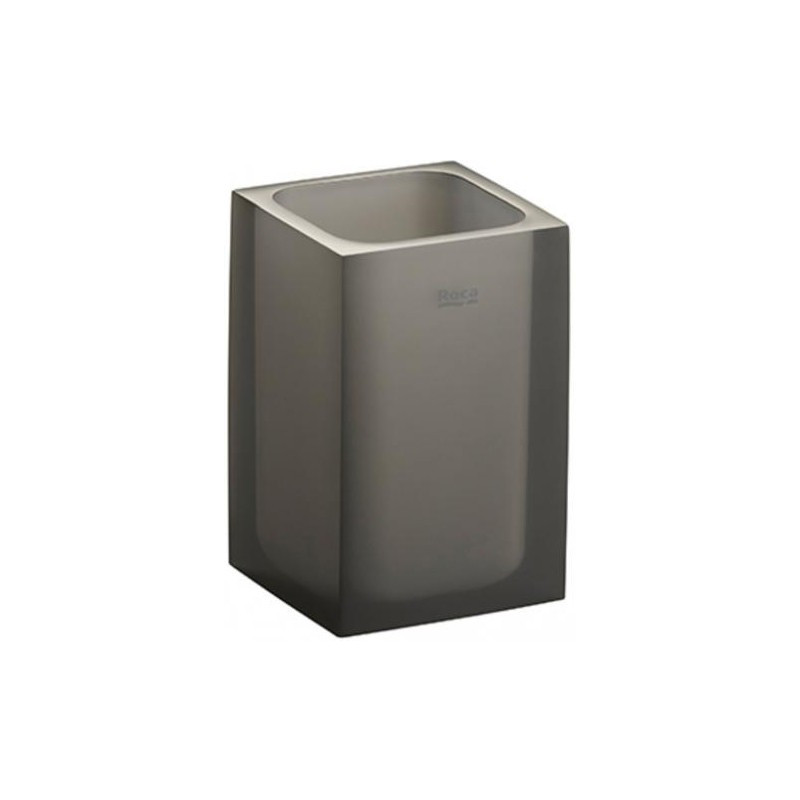 Стакан для зубной щетки и пасты Roca Ice черный