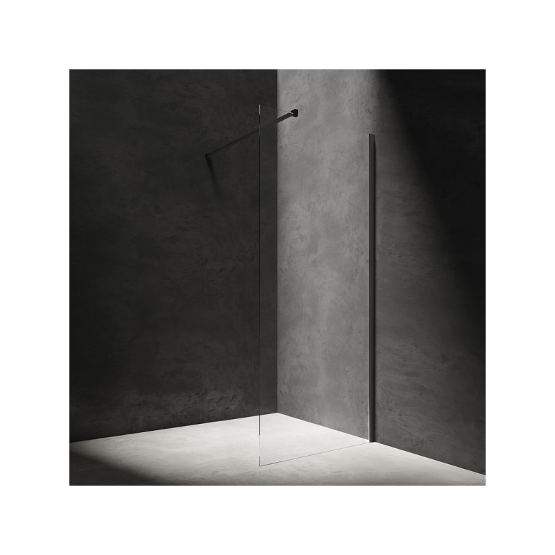 Душевая стенка Omnires Marina DNR10XBLTR общий вид