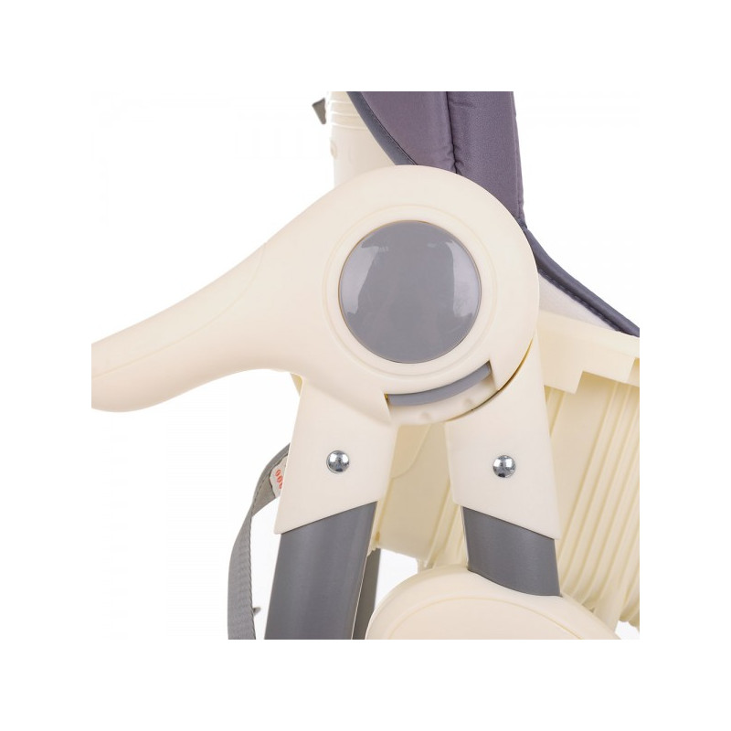 Стульчик для кормления Pituso Mimi Grey кнопка для складывания