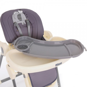 Стульчик для кормления Pituso Mimi Grey поднос