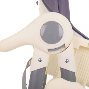 Стульчик для кормления Pituso Mimi Grey кнопка для складывания