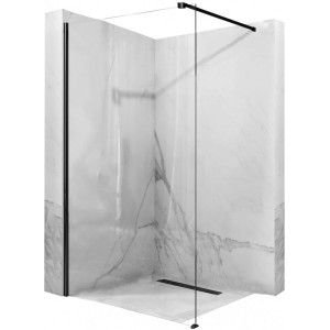 Душевая стенка Rea Aero Black REA-K6597