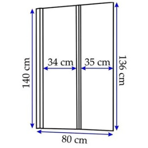 Душевая шторка Rea Agat-2 REA-W0300 параметры