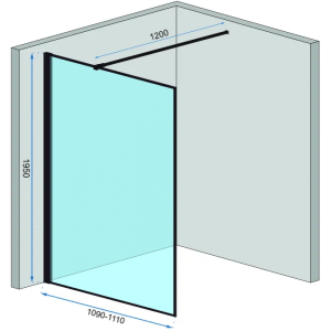 Душевая стенка Rea Bler REA-K7630 параметры
