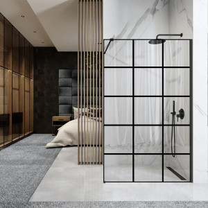 Душевая стенка Rea Bler-1 REA-K7957 в ванной