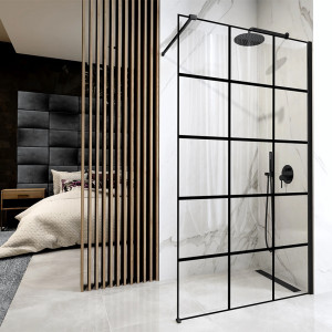 Душевая стенка Rea Bler-1 REA-K7957 вид сбоку