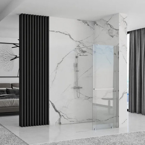 Душевая дверь Rea Cortis REA-K7210 с раскрытой дверцей