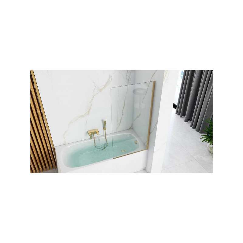 Душевая шторка Rea Elegant Gold REA-W5600 вблизи