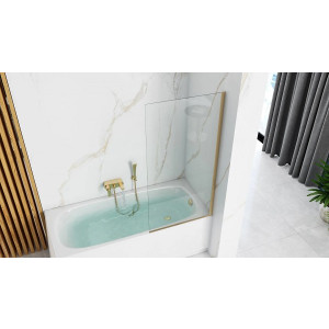 Душевая шторка Rea Elegant Gold REA-W5600 вблизи