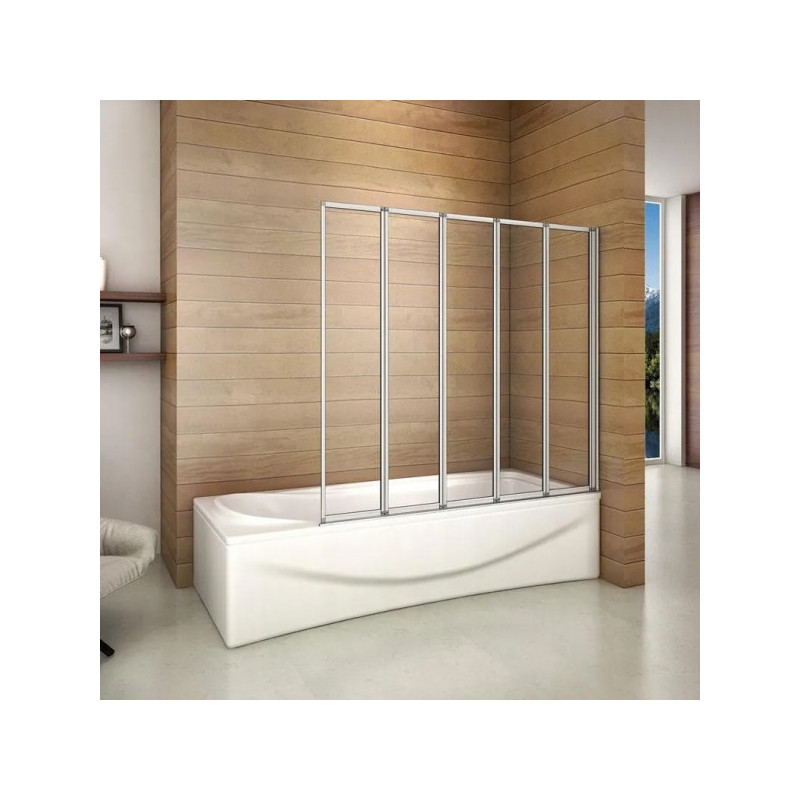Душевая шторка Rea Idea REA-W0850 в светлом интерьере
