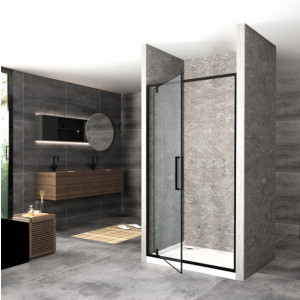 Душевая дверь Rea Rapid Swing REA-K6407 с раскрытой дверцей