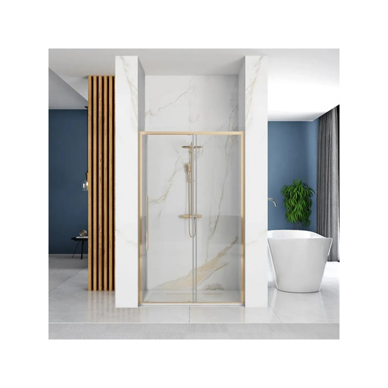 Душевая дверь Rea Solar Gold REA-K6548 вид спереди