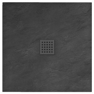 Душевой поддон Rea Rock Black REA-K4581 90x90