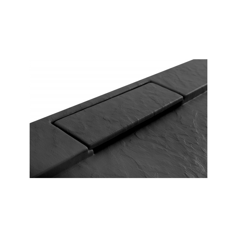 Душевой поддон Rea Grand Black REA-K4594 120х90 слив