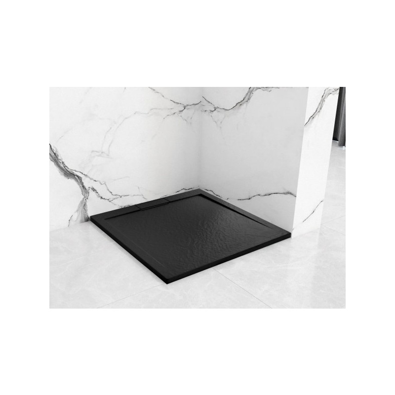 Душевой поддон Rea Grand Black REA-K4594 120х90 в интерьере