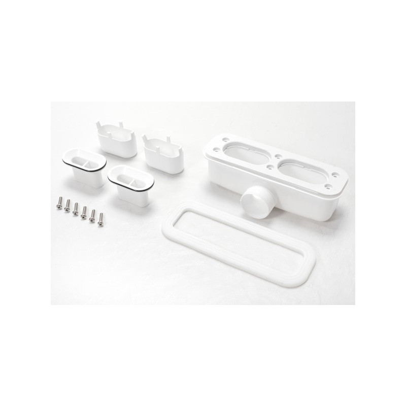 Душевой поддон Rea Grand White REA-K4590 100x80 комплект