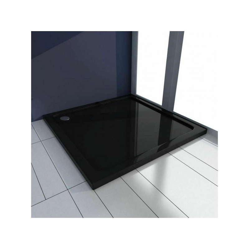 Душевой поддон Rea Savoy Black REA-K4804 80х80 в интерьере