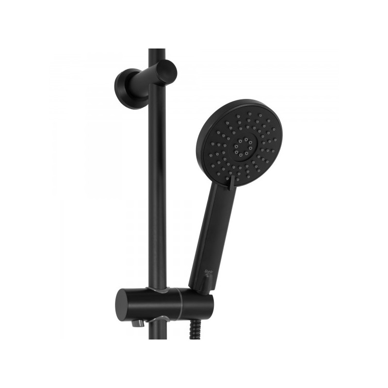 Душевая система Rea Bliss Black REA-P8804 лейка