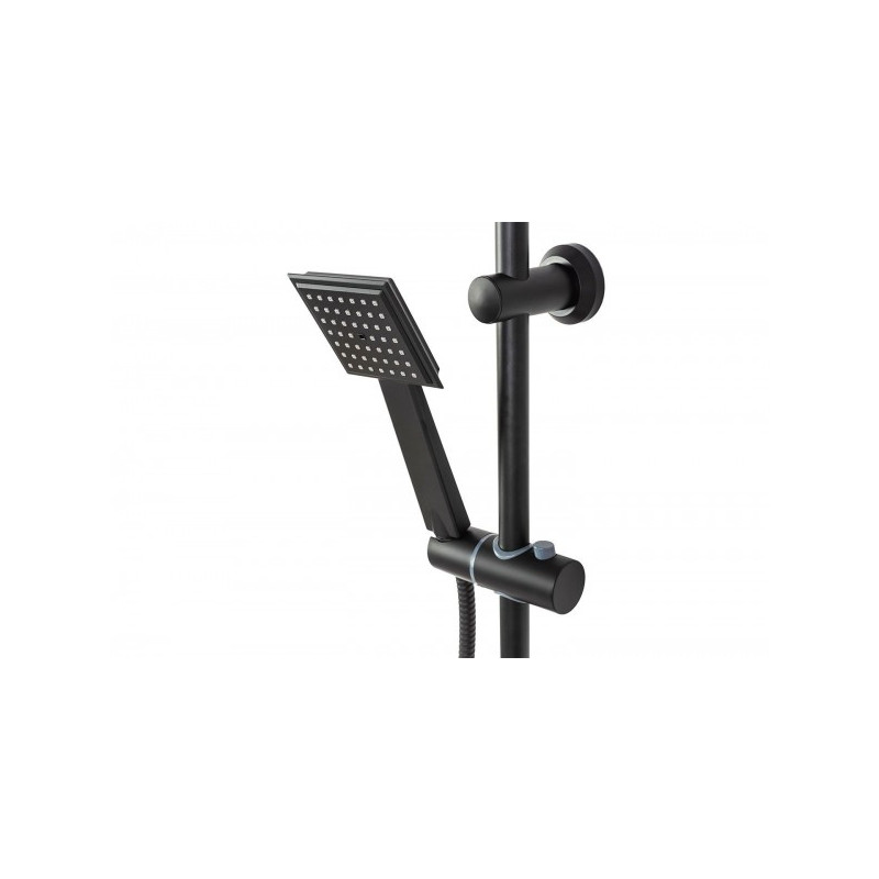 Душевая система Rea Bravo Black REA-P0636 лейка