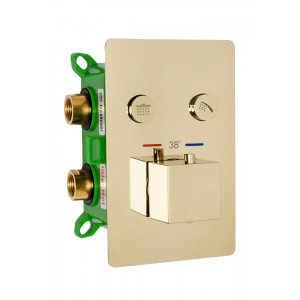 Душевая система Rea Davis L.Gold REA-P6324 термостат