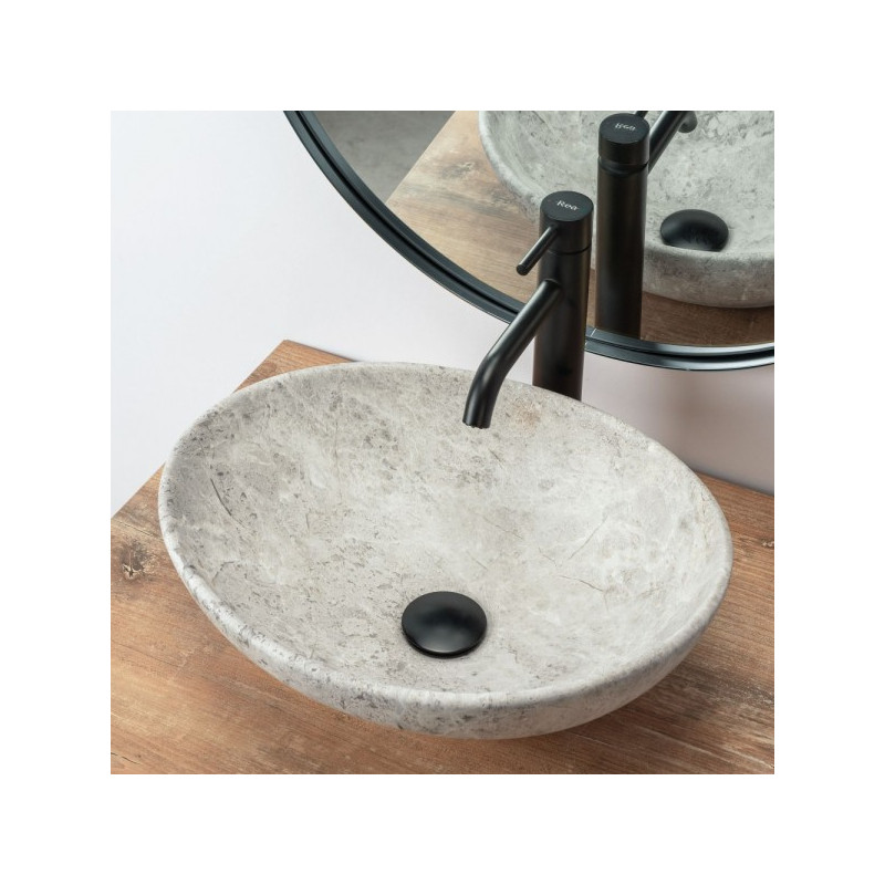 Умывальник Rea Sofia Light Stone - вид сверху