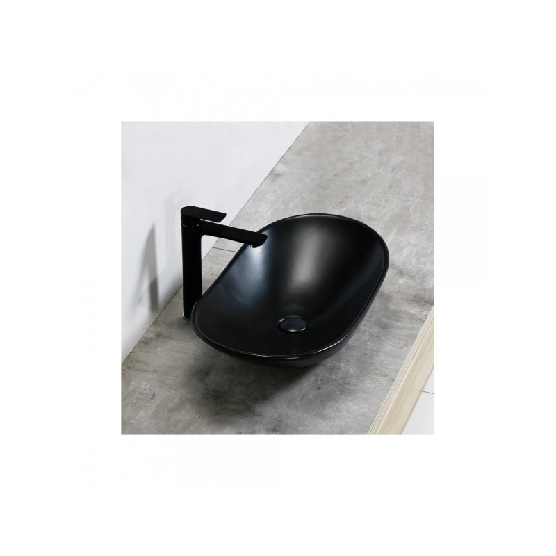 Умывальник Rea Royal 60 Black Matt - вид сверху