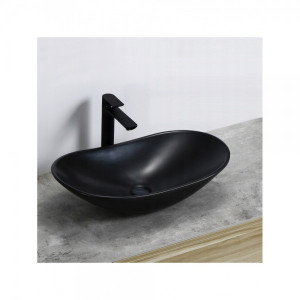 Умывальник Rea Royal 60 Black Matt - общий вид