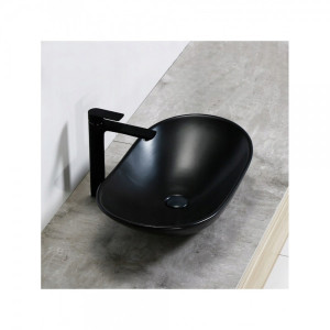 Умывальник Rea Royal 60 Black Matt - вид сверху