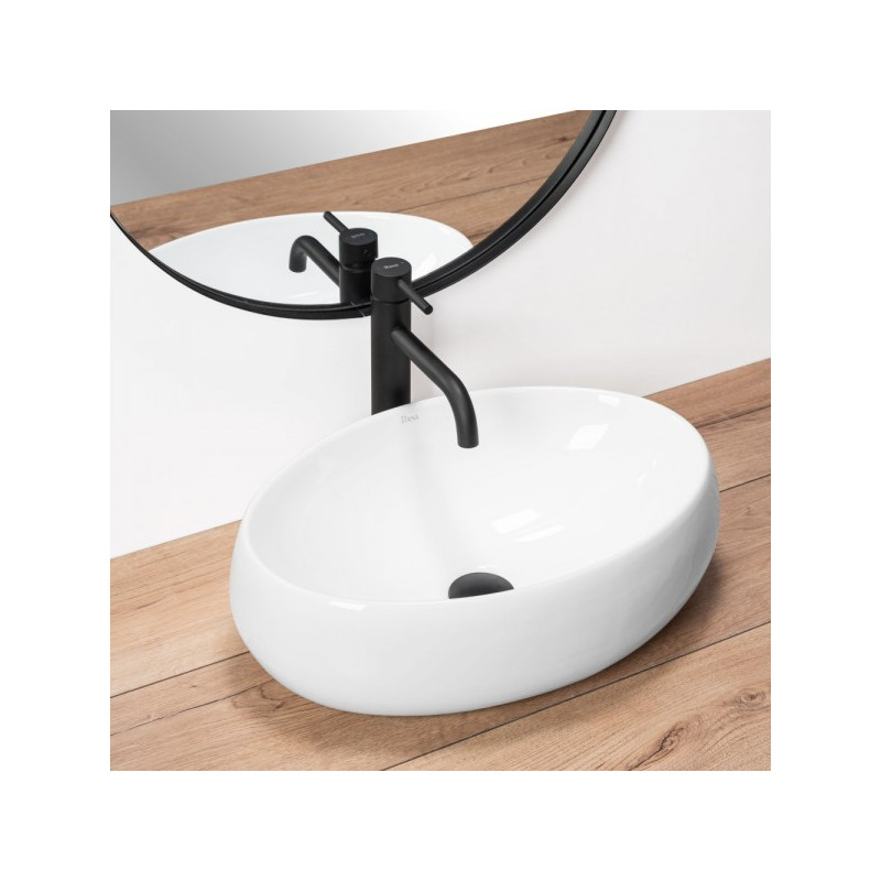 Умывальник Rea Linda White - общий вид