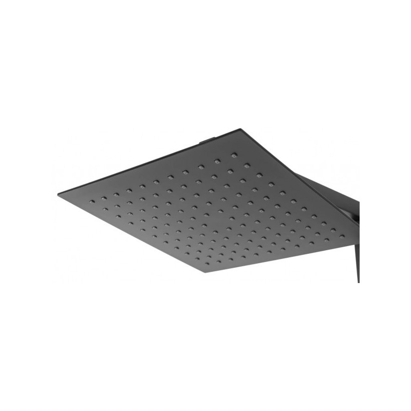 Душевая система Rea Jack Black REA-P7009 верхний душ