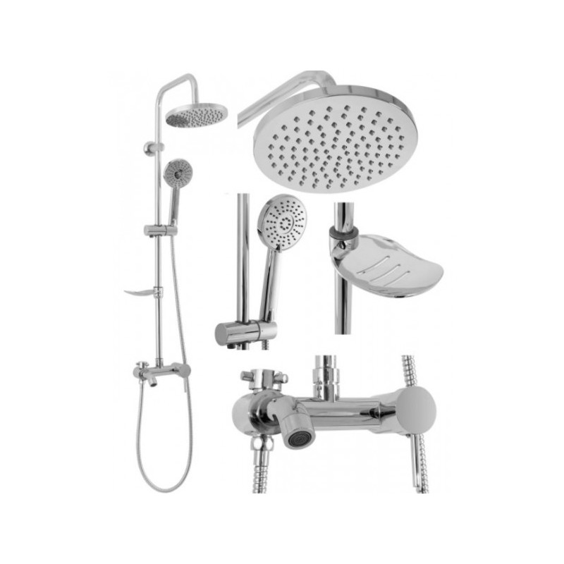 Душевая система Rea Luis Chrome REA-P7007 комплект