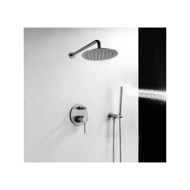 Душевая система Rea Lungo Chrome REA-P8007 в ванной