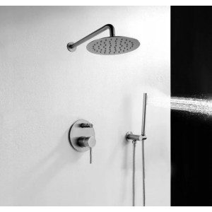 Душевая система Rea Lungo Chrome REA-P8007 в ванной