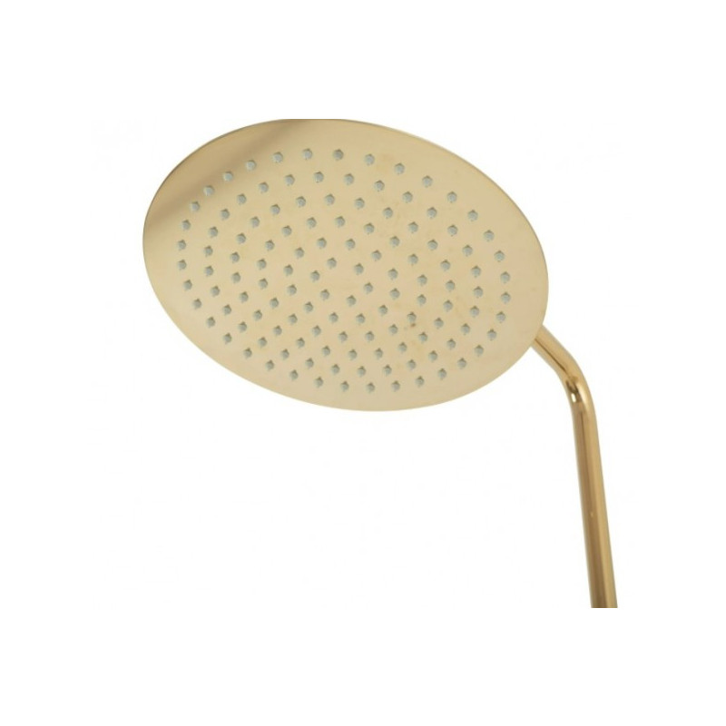 Душевая система Rea Lungo Gold REA-P4114 верхний душ