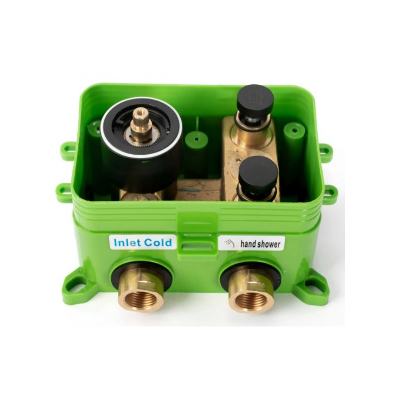 Душевая система Rea Miler Black REA-P6713 айбокс