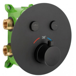 Душевая система Rea Miler Black REA-P6713 смеситель