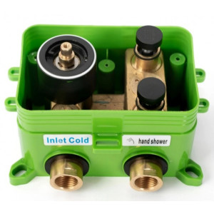 Душевая система Rea Miler Black REA-P6713 айбокс