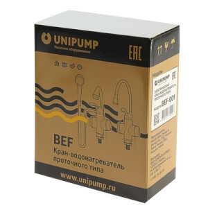 Проточный водонагреватель Unipump BEF-001 49138 коробка