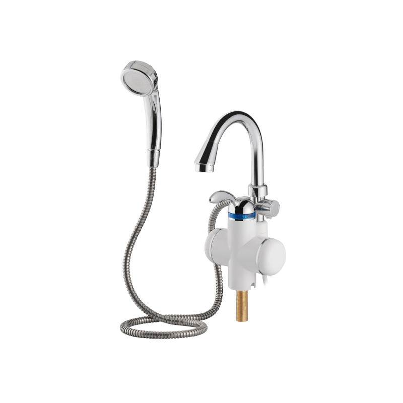 Проточный водонагреватель Unipump BEF-001-03 59386 сбоку