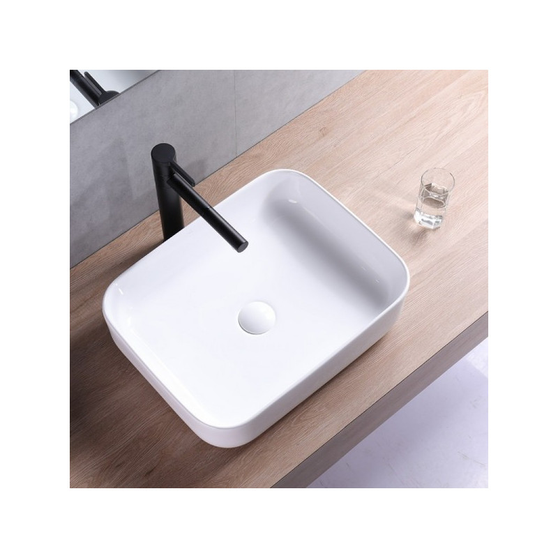 Умывальник Rea Demi Slim - вид в интерьере