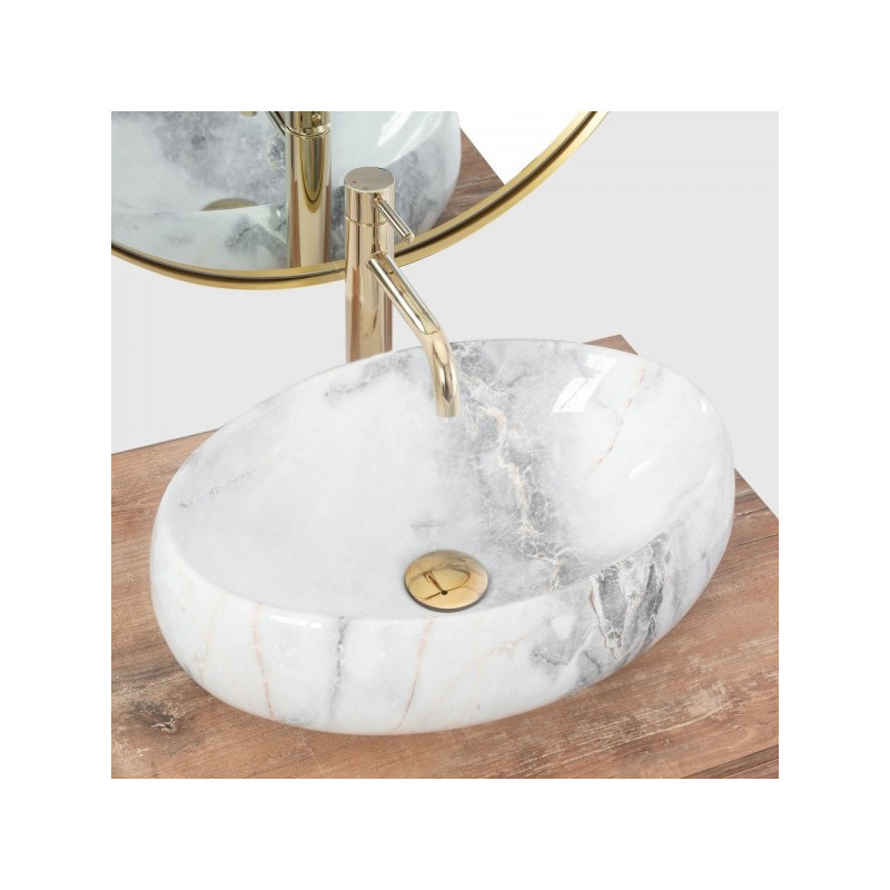 Умывальник Rea Linda Granit - общий вид