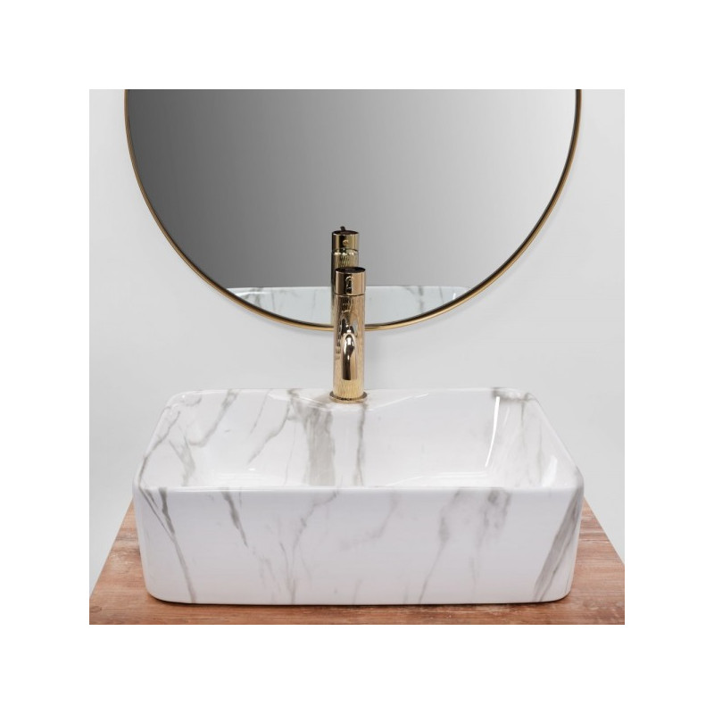 Умывальник Rea Kelly Marmo - вид спереди