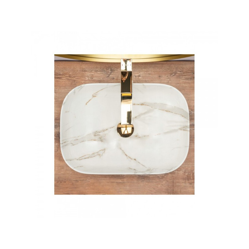 Умывальник Rea Belinda Shiny Aiax - вид сверху